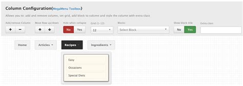 megamenu drupal|How to Configure TB Mega Menu .